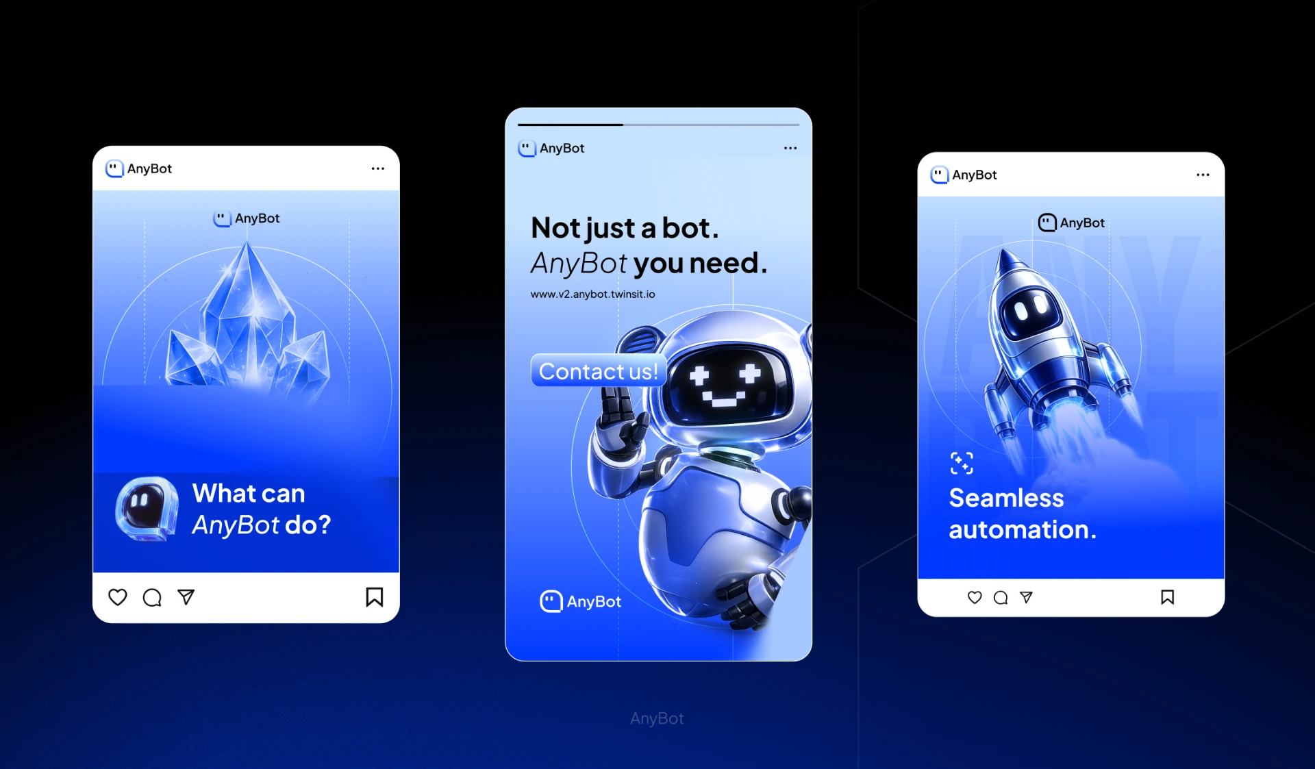 AnyBot social campaign design